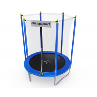 Батут DFC Trampoline Stock ULTRASPORT, с внешней защитной сеткой 330700001076