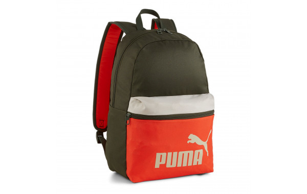 Рюкзак спортивный 41x28x14см, 22л Puma Phase Backpack 09046803 черно-красный 600_380