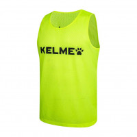 Манишка тренировочная Kelme 8051BX1001-930-L, р.L, полиэстер, желтый