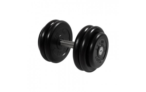 Гантель Профи с вращающейся ручкой, 26 кг MB Barbell MB-FdbM-B26 600_380