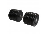 Гантель классик MB Barbell с вращающейся ручкой 58 кг MB-FdbEM-B58