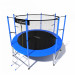 Батут i-Jump Classic 10FT 306 см с нижней сетью и лестницей синий 75_75