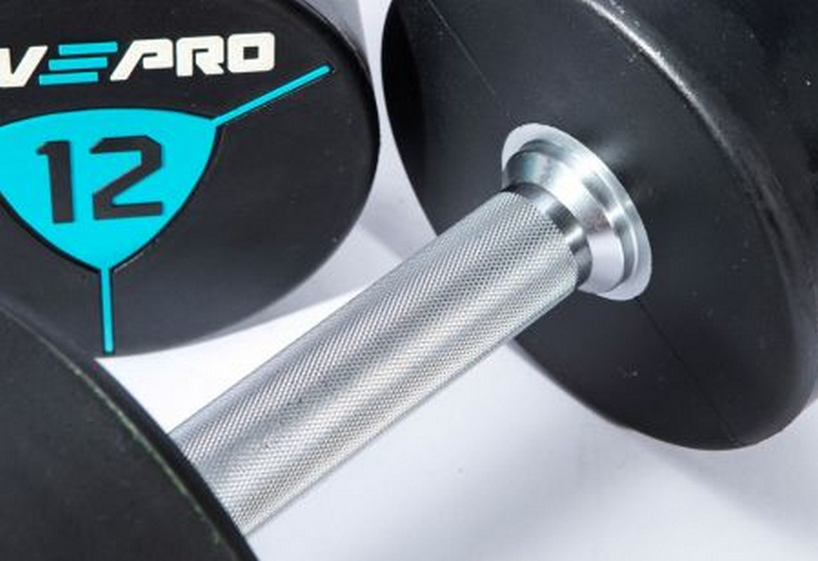 Гантели в уретане 46 кг Live Pro Premium Urethane Dumbbells LP8000-46 1165_800