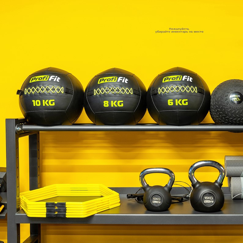 Медицинбол набивной (Wallball) Profi-Fit 3 кг 795_795