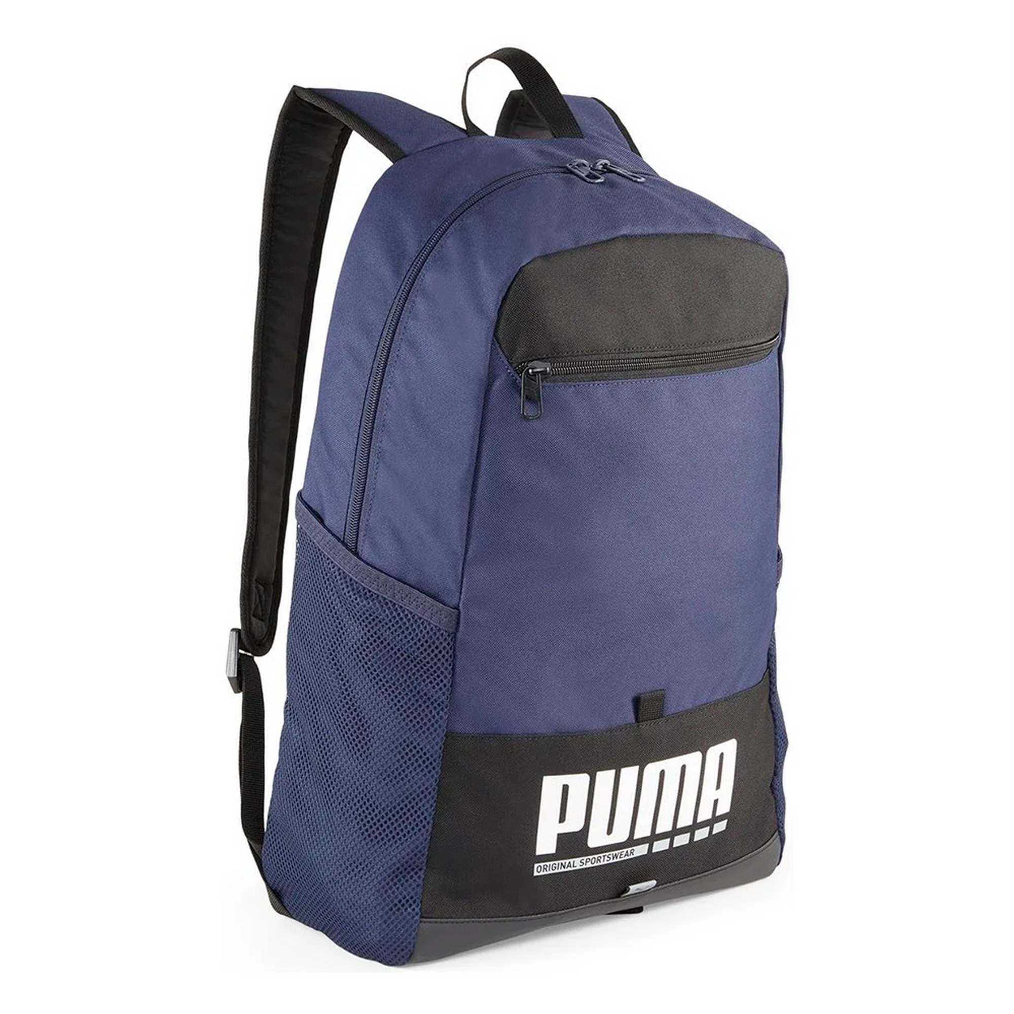 Рюкзак спортивный 47x32x14см, 21л Puma Plus Backpack 09034602 Темно-синий 2000_2000