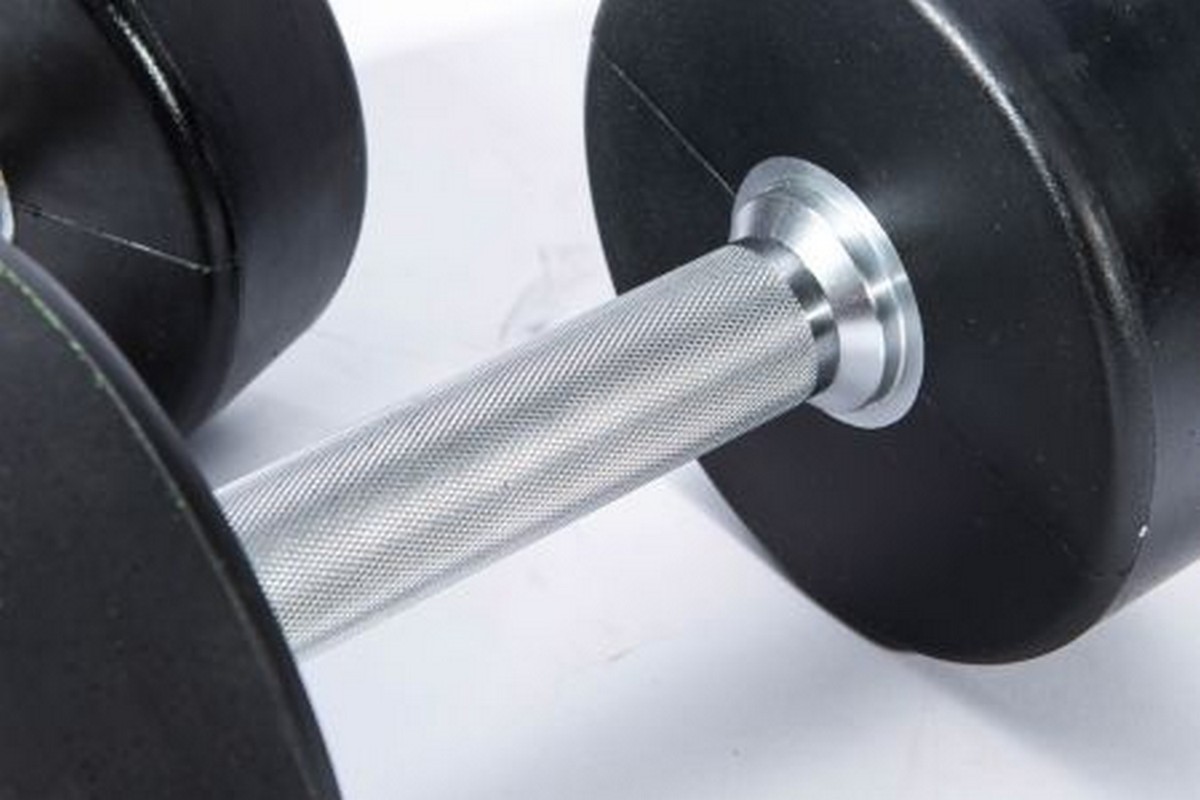 Гантели в уретане 6 кг Live Pro Premium Urethane Dumbbells LP8000-06 1200_800