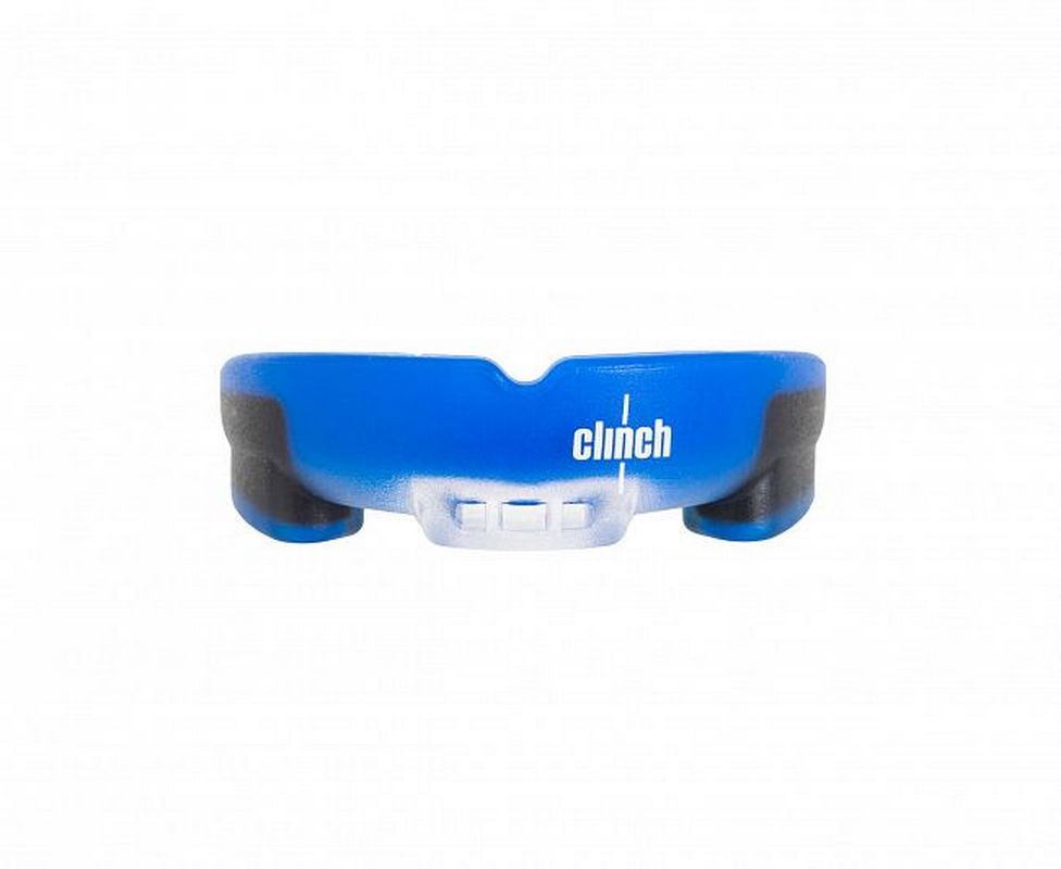 Капа одночелюстная Clinch Contender Triple Layer Mouthguard C513 сине-черный 976_800