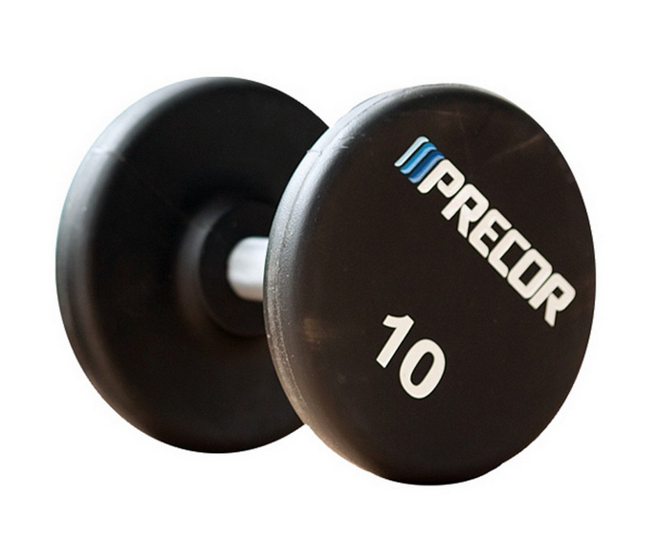 Гантели фиксированные в уретане 16 кг Precor FM\UPD-16KG 936_800