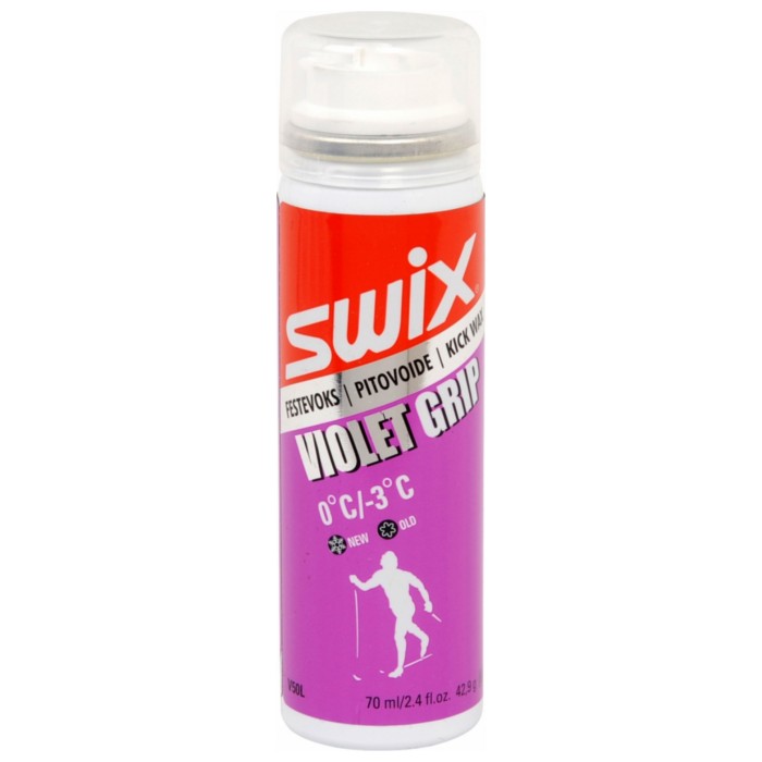 Мазь держания Swix V50LC Violet Liquid (аэрозоль, жидкая) (0°С -2°С) 70 ml 700_700