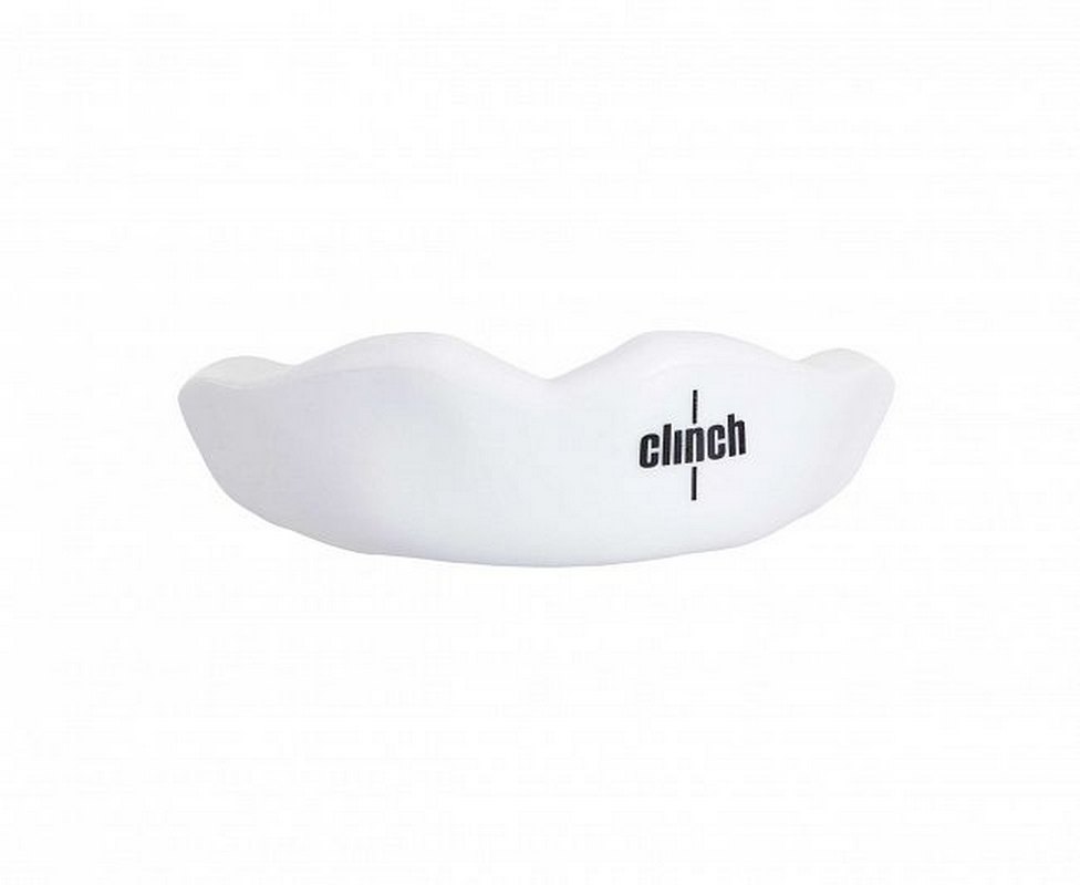 Капа одночелюстная Clinch Competition Single Layer Mouthguard C511 белый 976_800