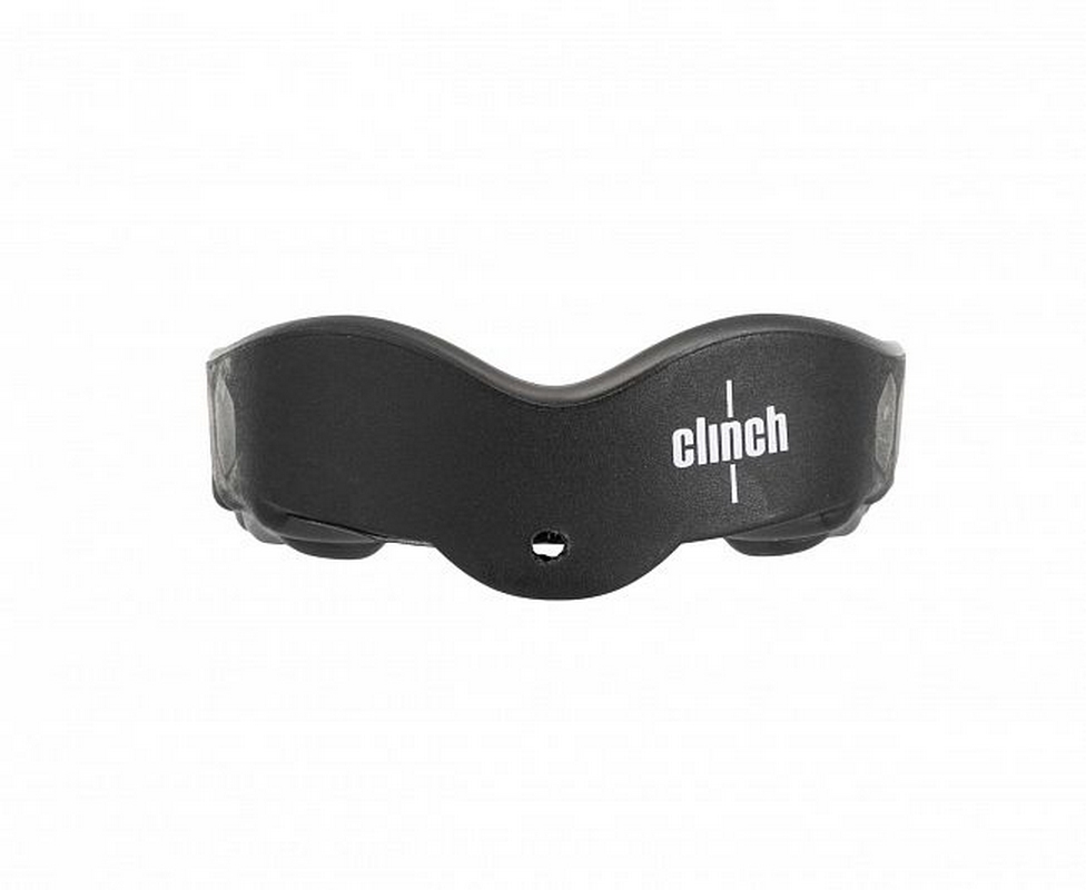 Капа одночелюстная Clinch Pro Triple Layer Mouthguard C515 черно-серый 976_800