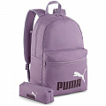 Рюкзак спортивный 41x28x14см, 22л Puma Phase Backpack 09094338 фиолетовый 120_120